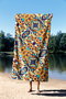 Mijölnir Toalla de Playa Multicolor Microfilamento 90 x 150 cm